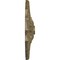 Ekena Millwork Shakuras Ceiling Medallion (Fits Canopies up to 1 3/8"), 9"OD x 1 3/8"P, Mississippi Mud Crackle CM09SHMMC - alternate 2